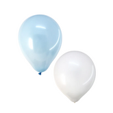 GLOBO #9 BLANCO Y CELESTE